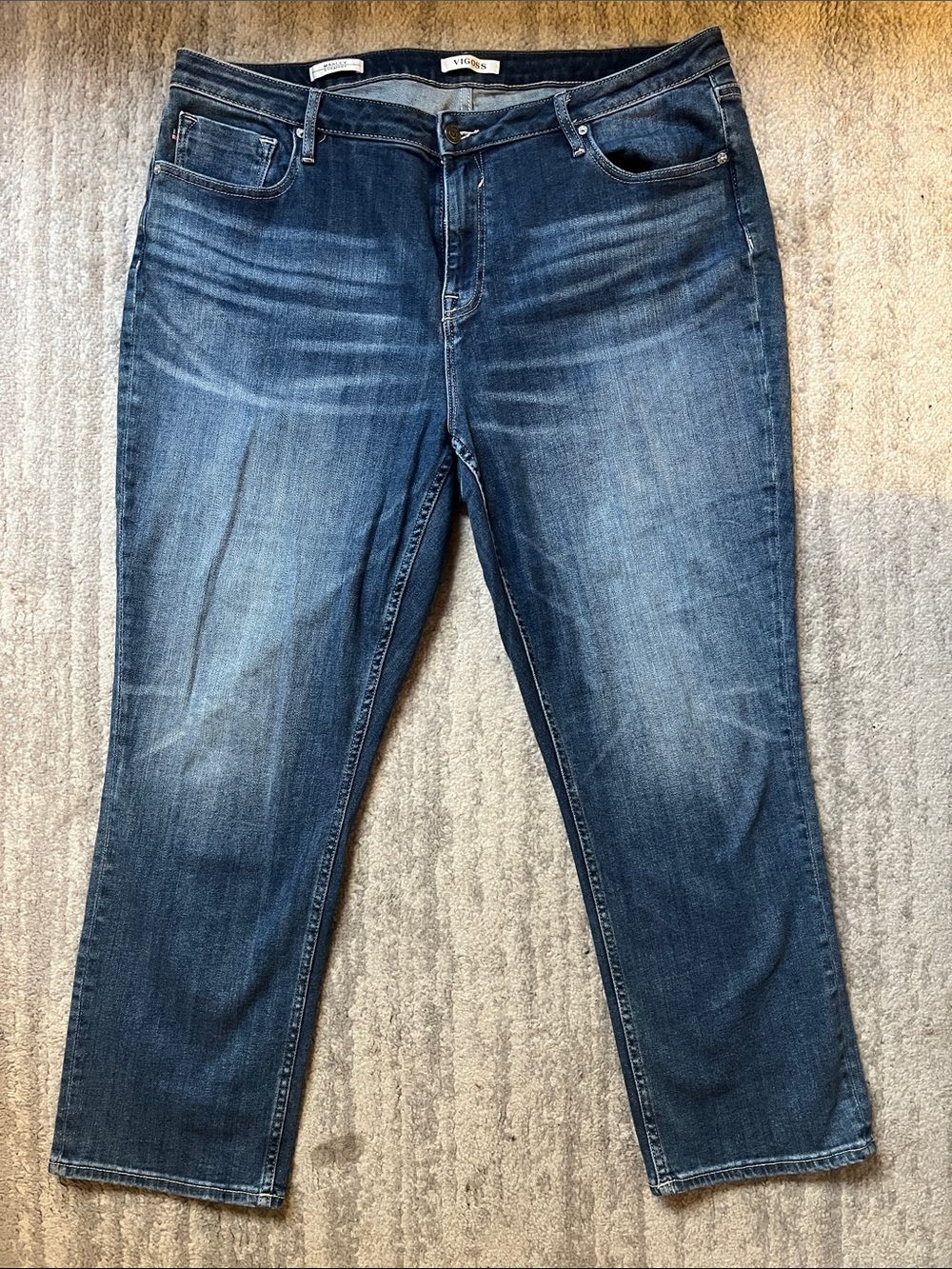 Vigoss Marley Straight Leg Jeans - Size 22